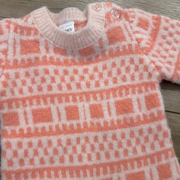 NWT - Carter’s - Jersey Printed Sweater Knit Jumpsuit Various Sizes - Picture 3 of 5